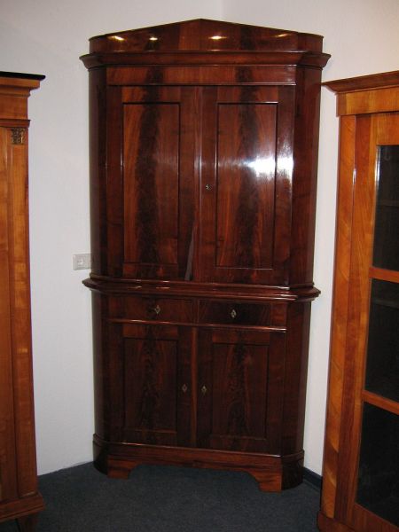 Eckschrank Mahagoni