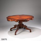 J33070 Rococo Tisch 142 * 125 * 78 cm