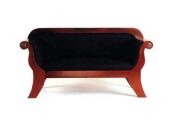 Sofa im Biedermeierstil Bronze Mahagoni finish 96*187*64 cm