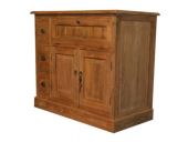 Dressoir TV 515 Teakholz hohe Anrichte Höhe 90 cm