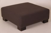 Hocker Bredaaus Stoff Monet, chocolate