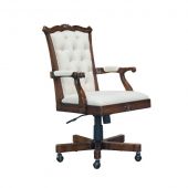 Office Chair Merlot with Leahter