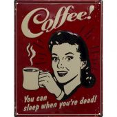 Blechschild geprägt NT-32