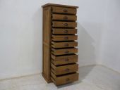 hoher Schubladenschrank 10 Laden H:160 cm